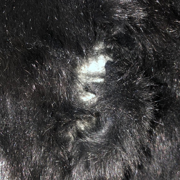 Real rabbit fur full length Coat - Picture 6 of 10